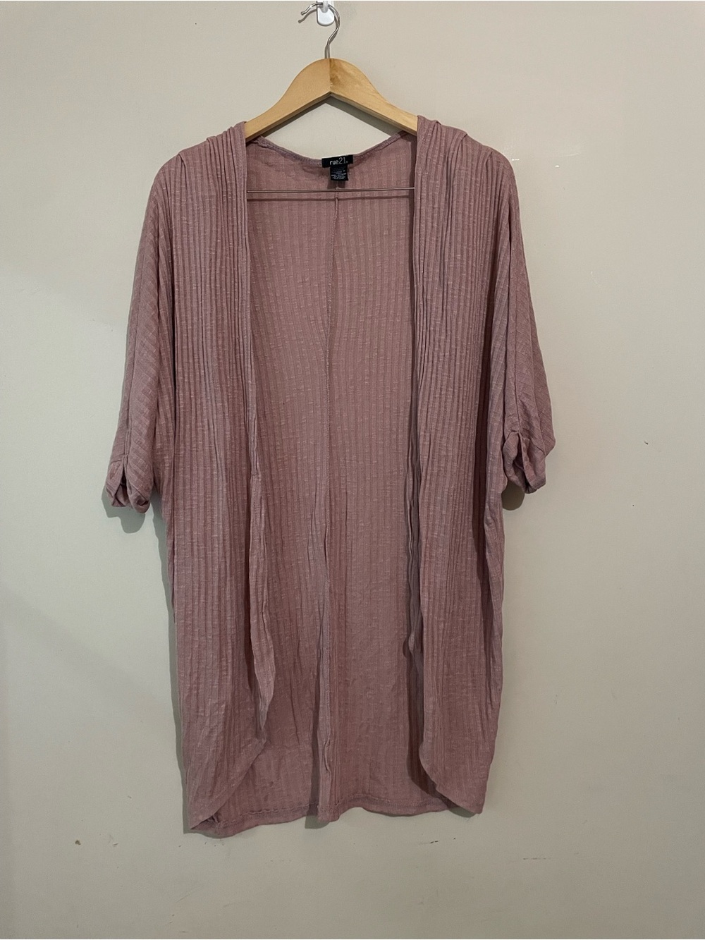 ⚠️ Rue 21 | Half Sleeve Long Cardigan
